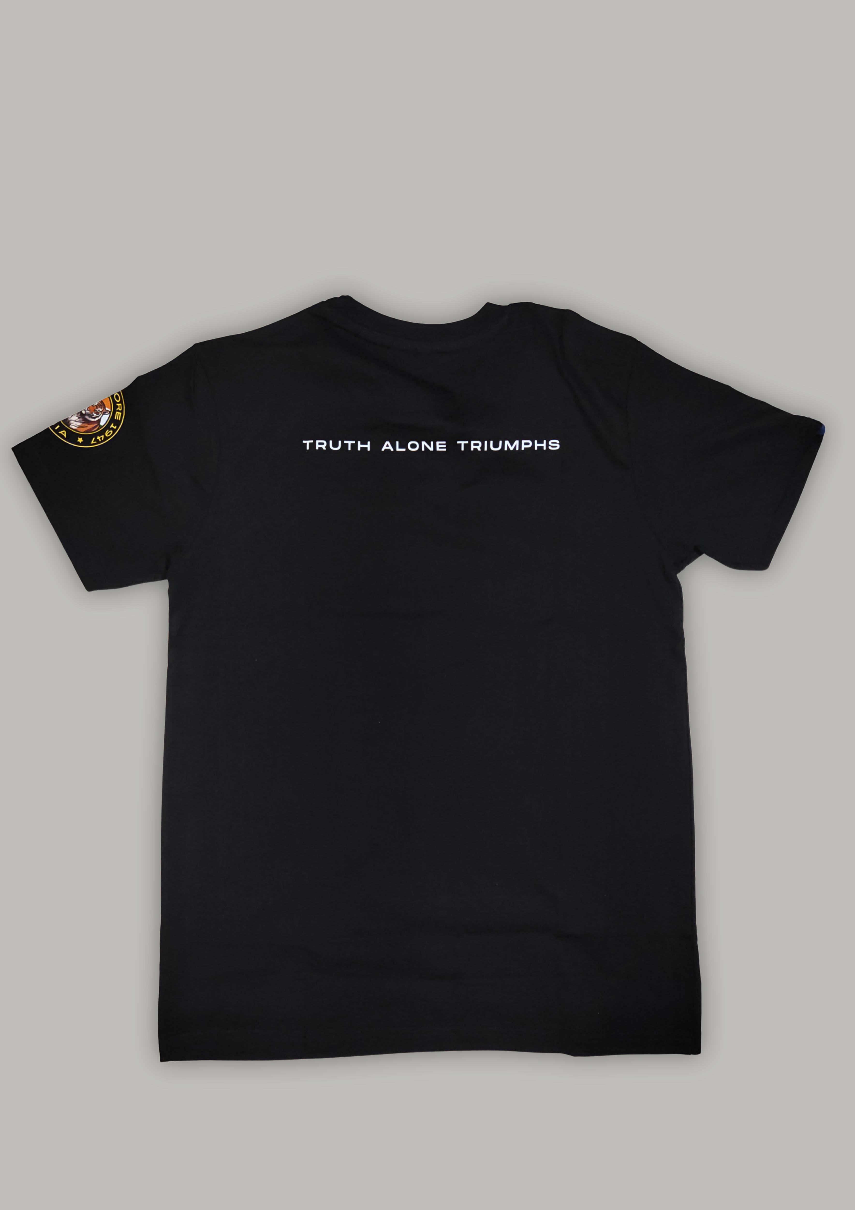 Black Patriot T-shirt , Truth alone Triumphs