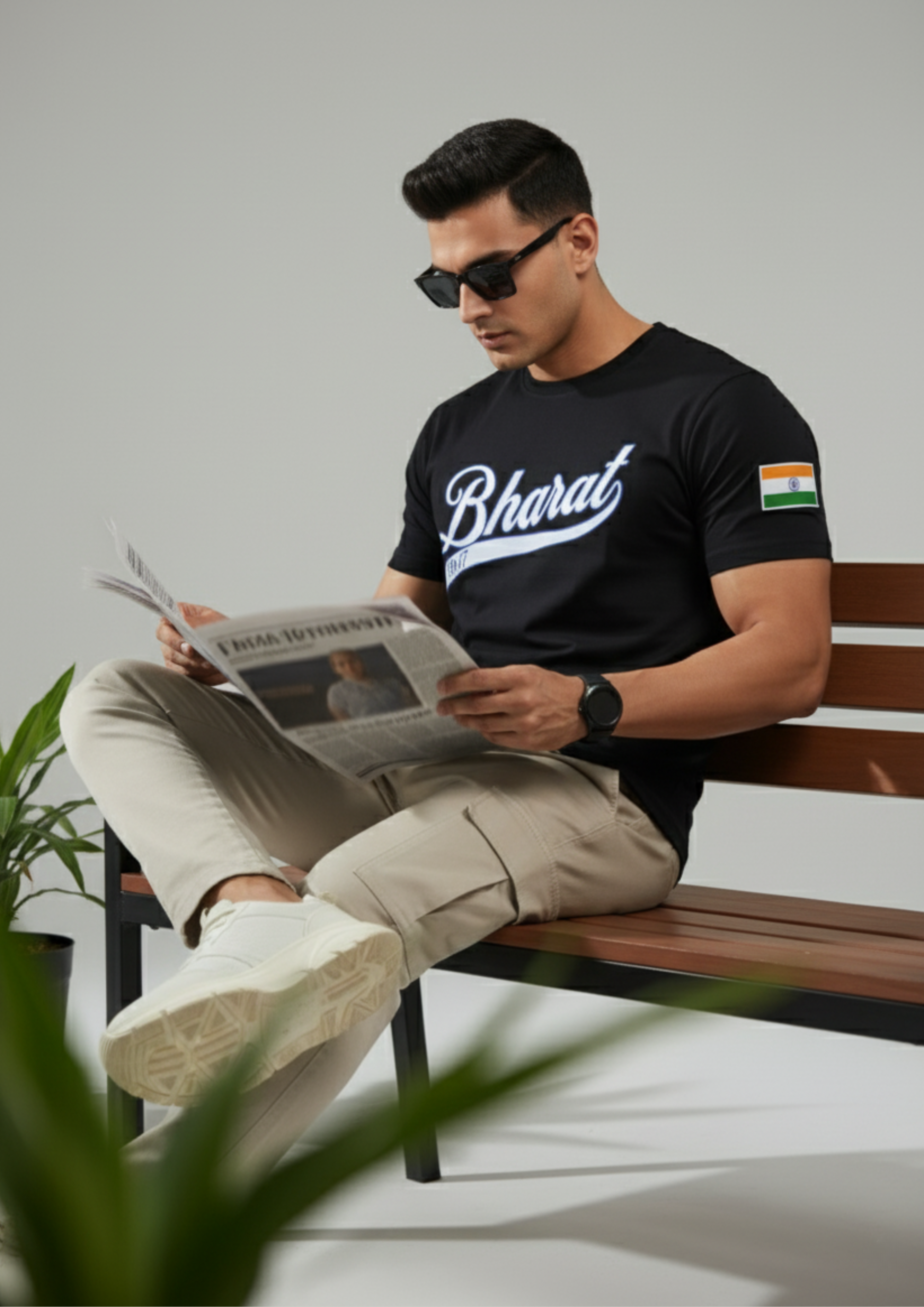 Black Bharat T-shirt