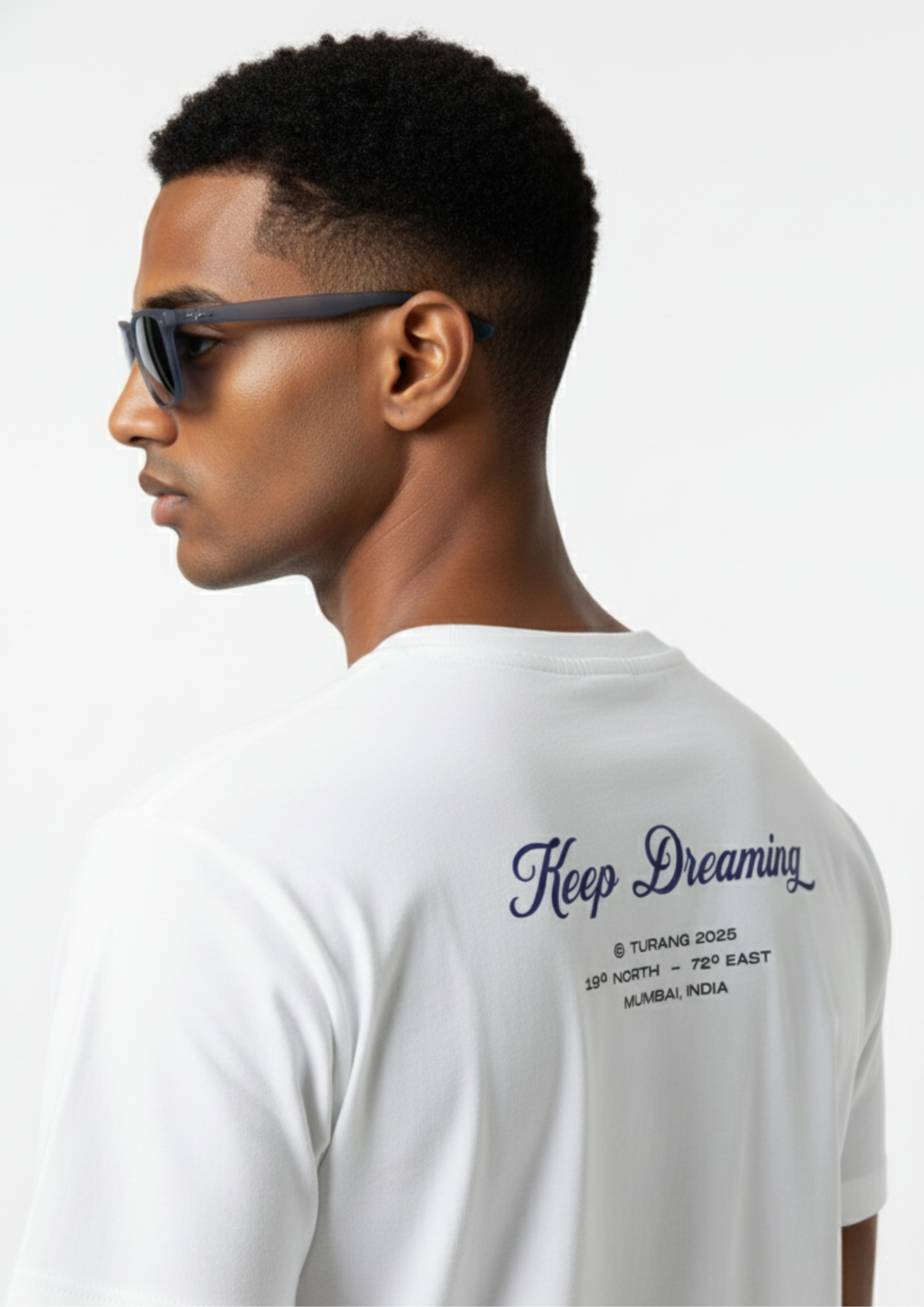 White Mumbai T shirt