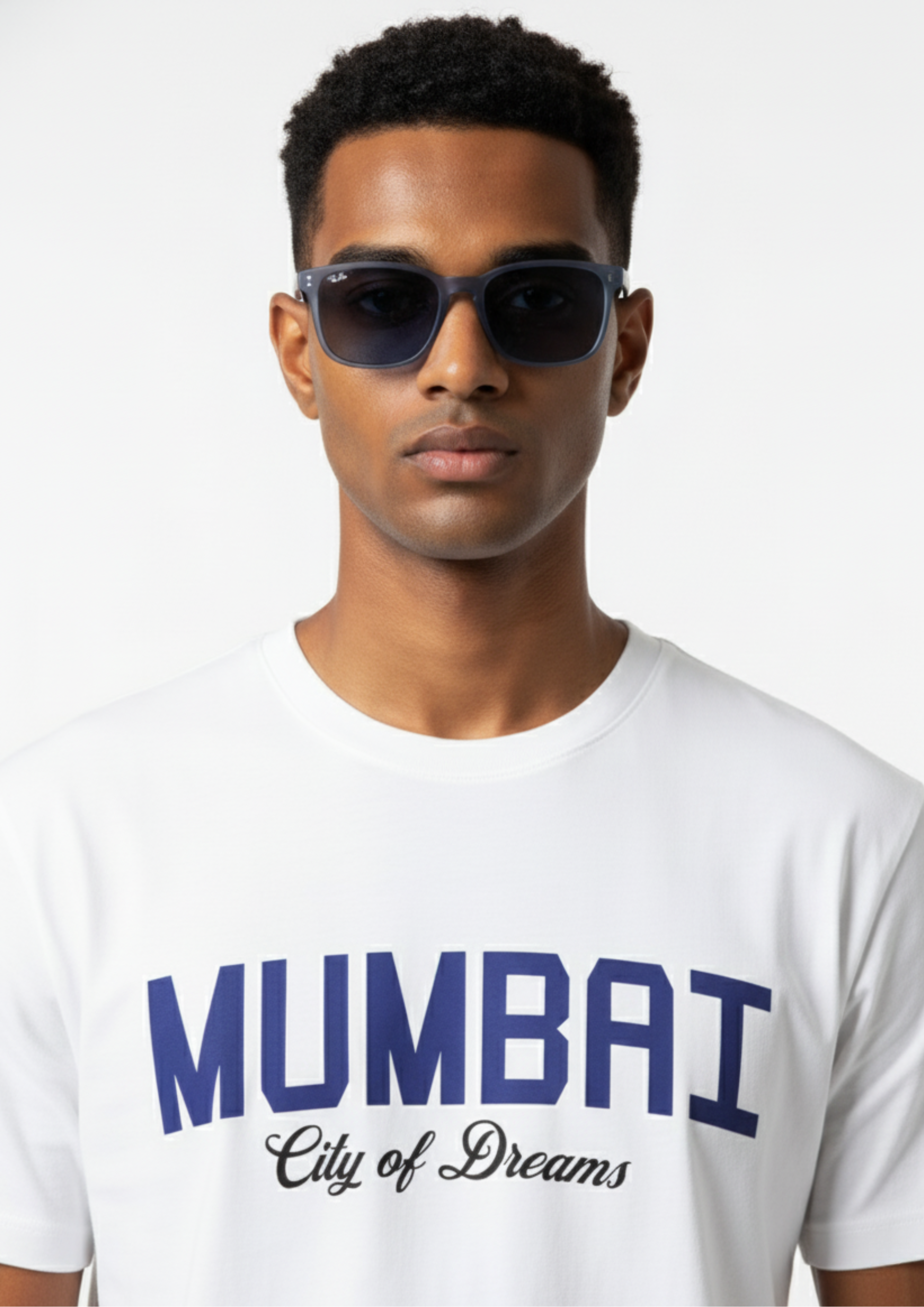 White Mumbai T shirt