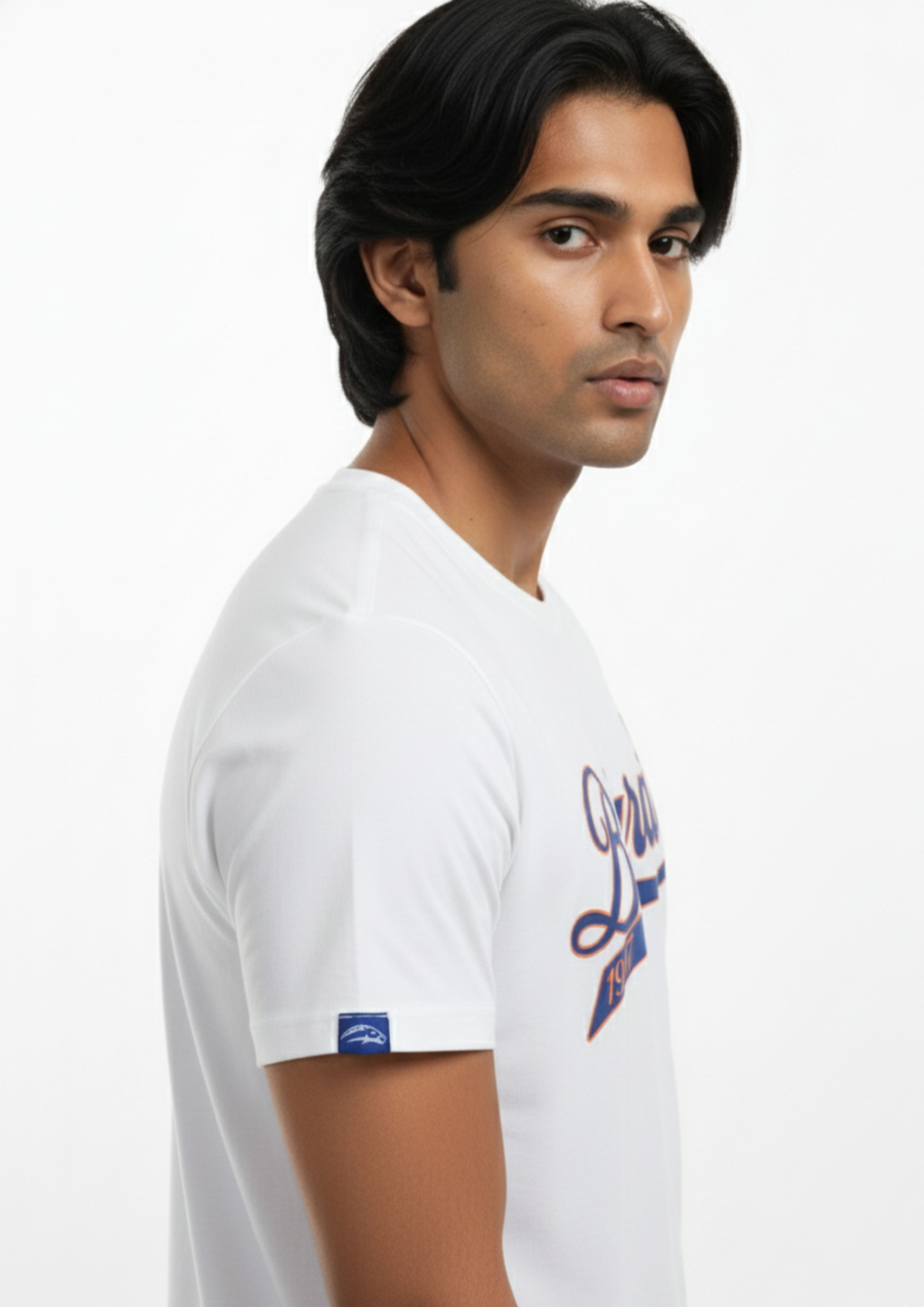 White Bharat T-shirt